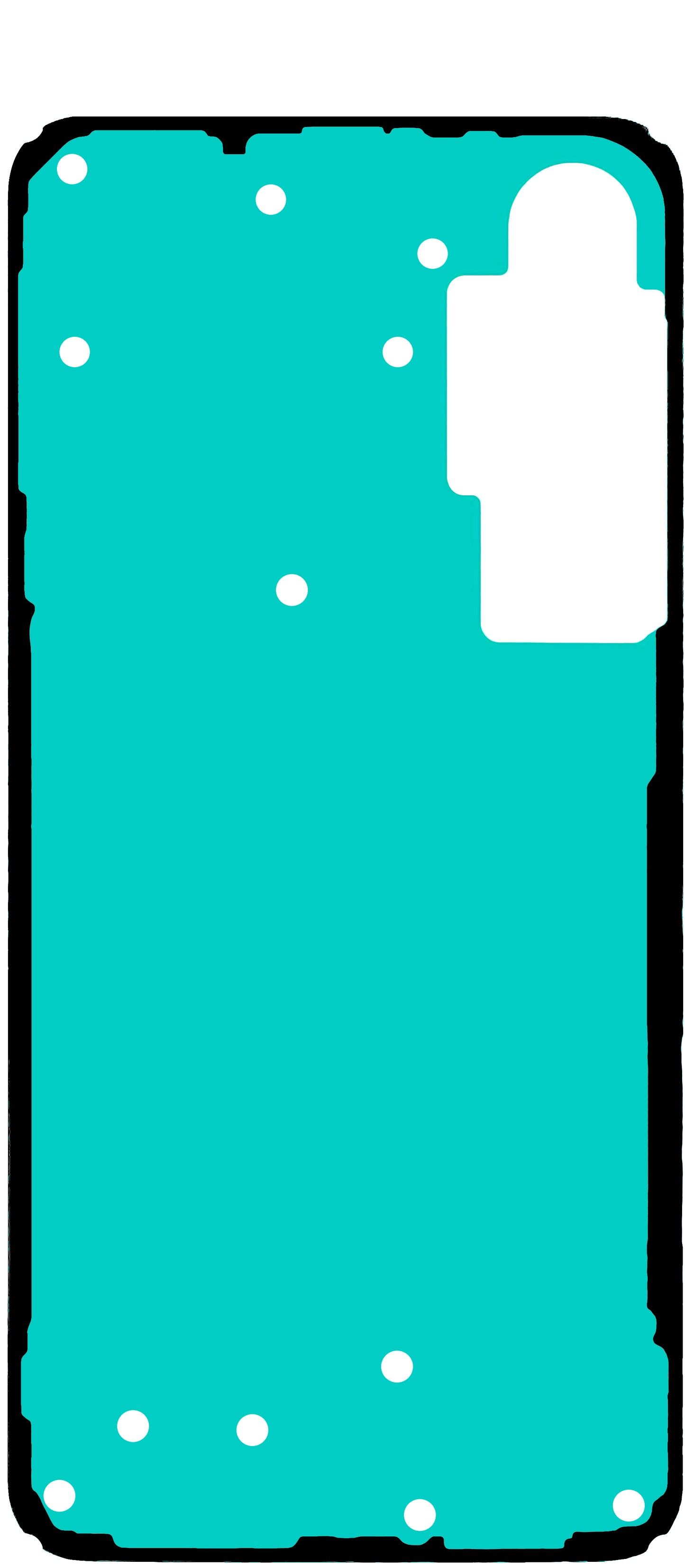 Lepak za poklopac baterije Samsung Galaxy S24 FE S721, Service Pack GH81-26418A