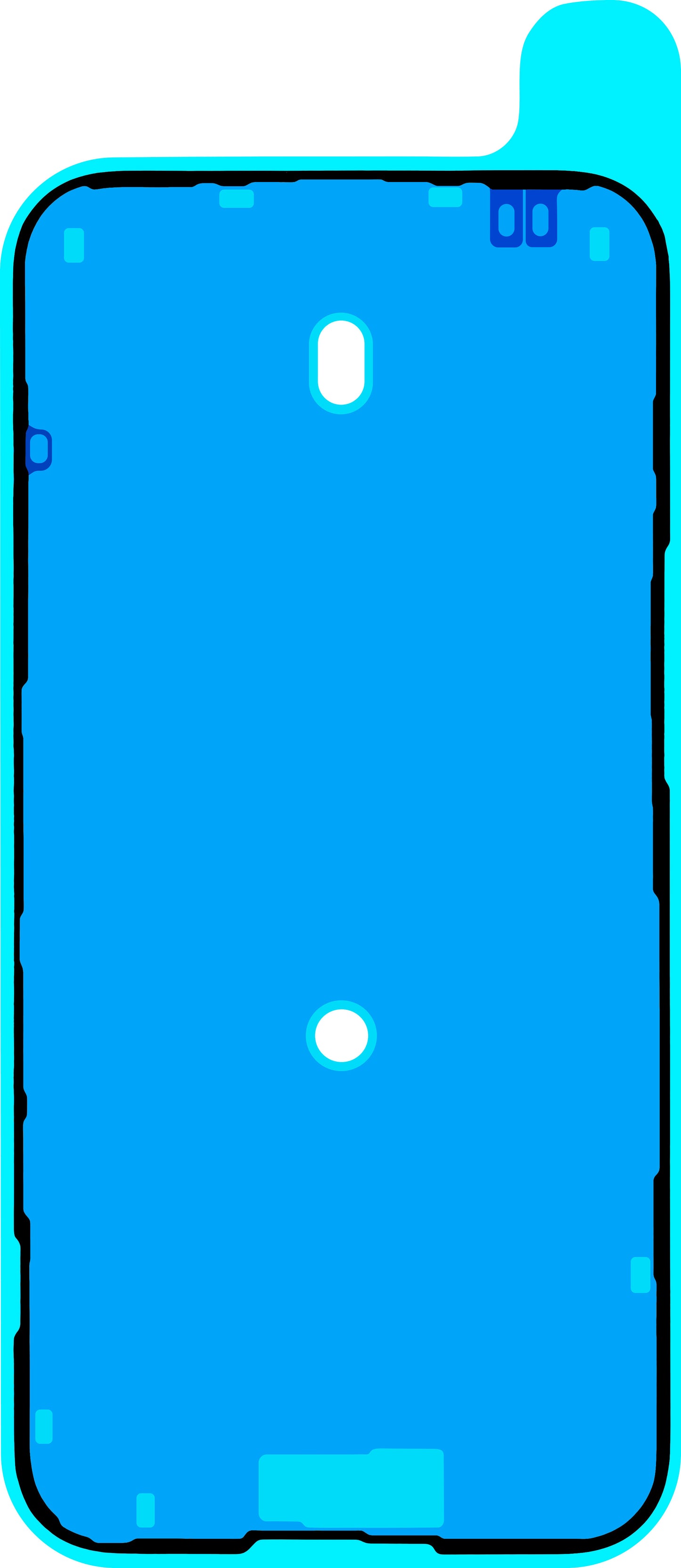 Adeziv Display Apple iPhone 15 Plus, Service Pack 923-09186