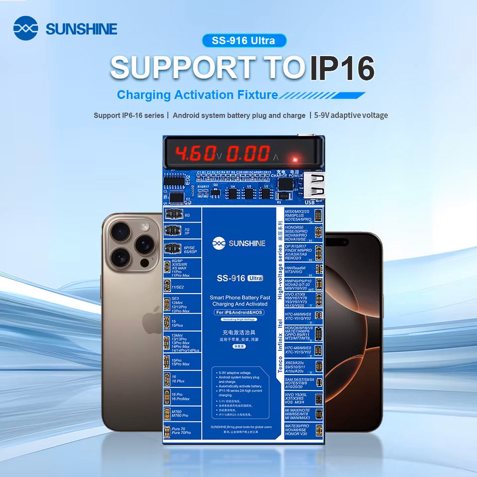 Napajanje Sunshine SS-916 Ultra za Apple iPhone / Android serije