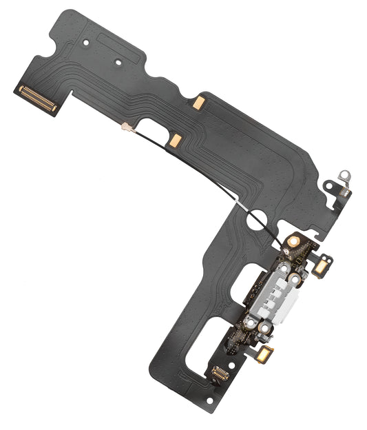 Traka sa konektorom za punjenje - Mikrofon Apple iPhone 7 Plus, Bela