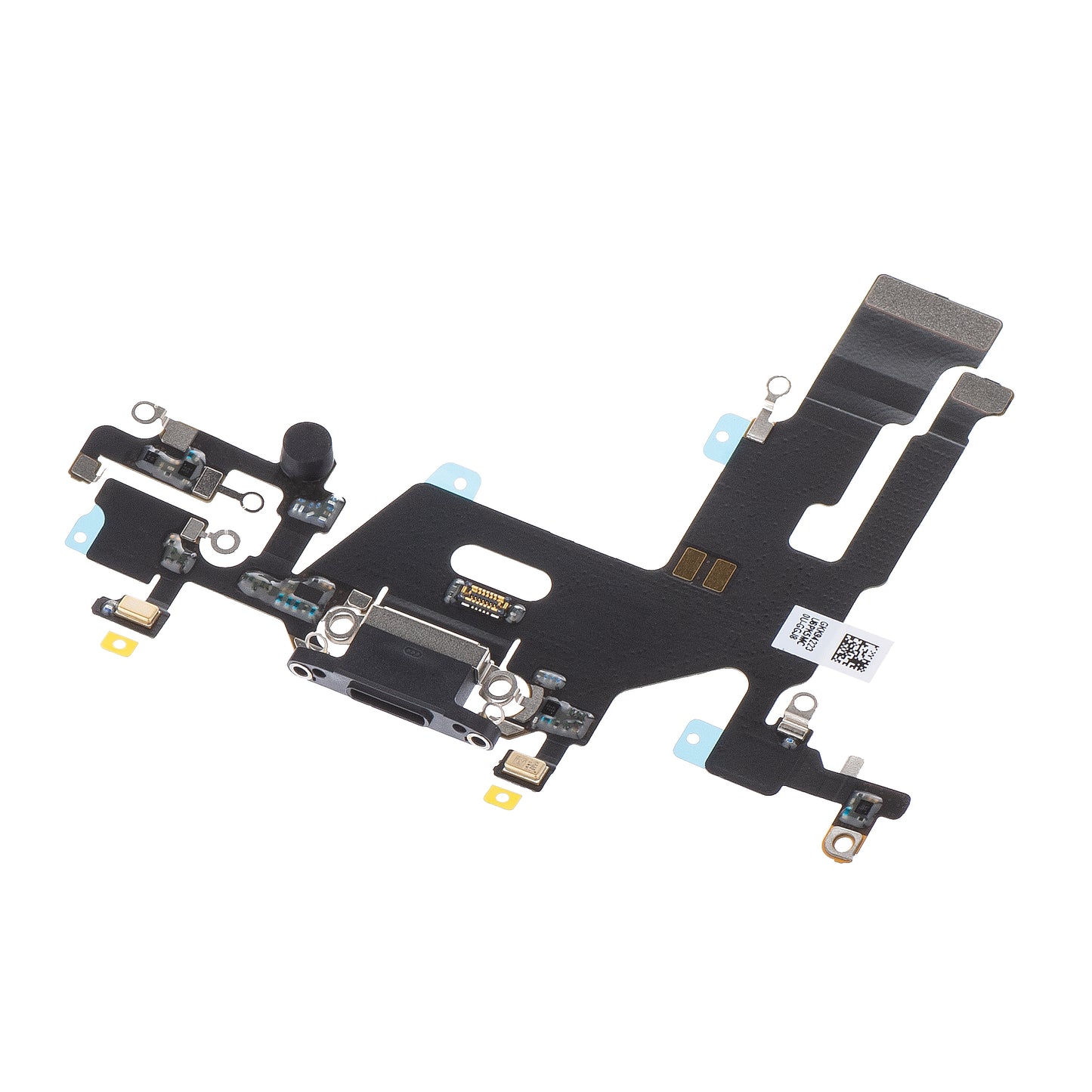 Traka sa konektorom za punjenje - Mikrofon Apple iPhone 11, Crna