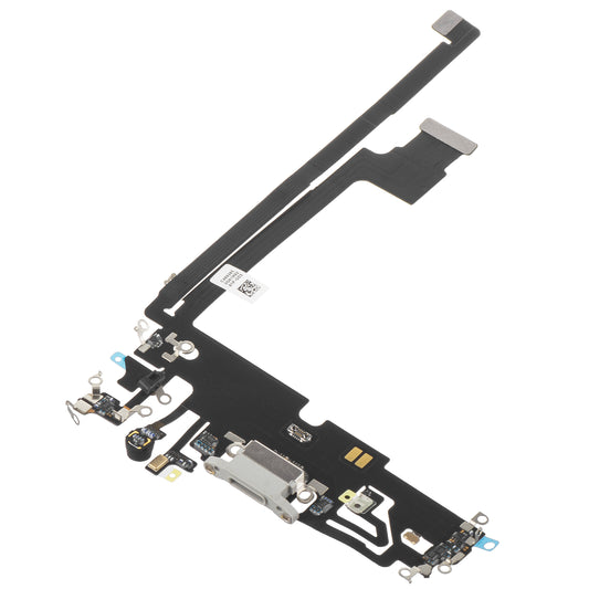 Traka sa Konektorom za Punjenje - Mikrofon Apple iPhone 12 Pro Max, Srebrna