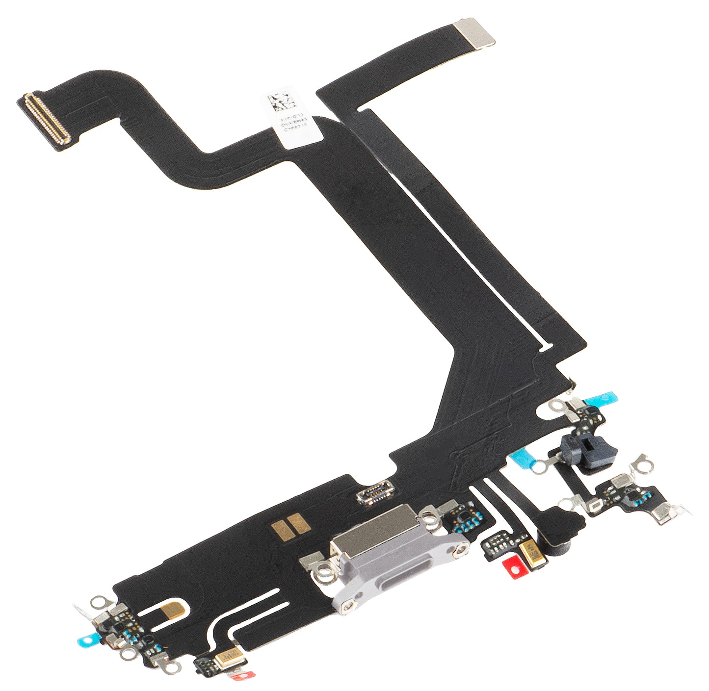 Traka sa Konektorom za Punjenje - Mikrofon Apple iPhone 14 Pro Max, Srebrna