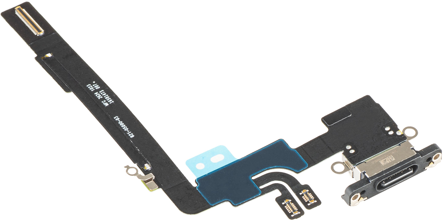 Traka sa konektorom za punjenje Apple iPhone 16 Pro Max, Crna