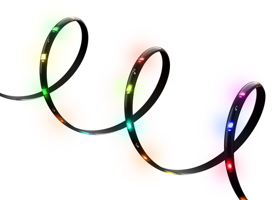 Led traka Yeelight, 3.5W, OBSID RGBIC, Ekstenzija, 1m, Crna YLFWD-0026