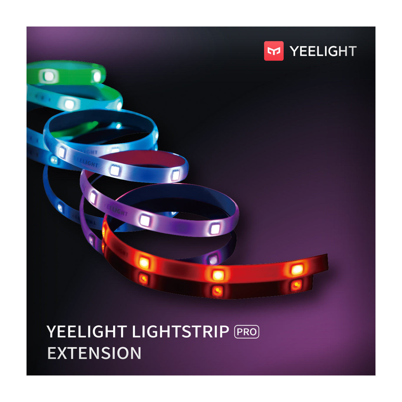 Banda Led Yeelight Pro, Ekstenzija, RGB, 1m YLDD07