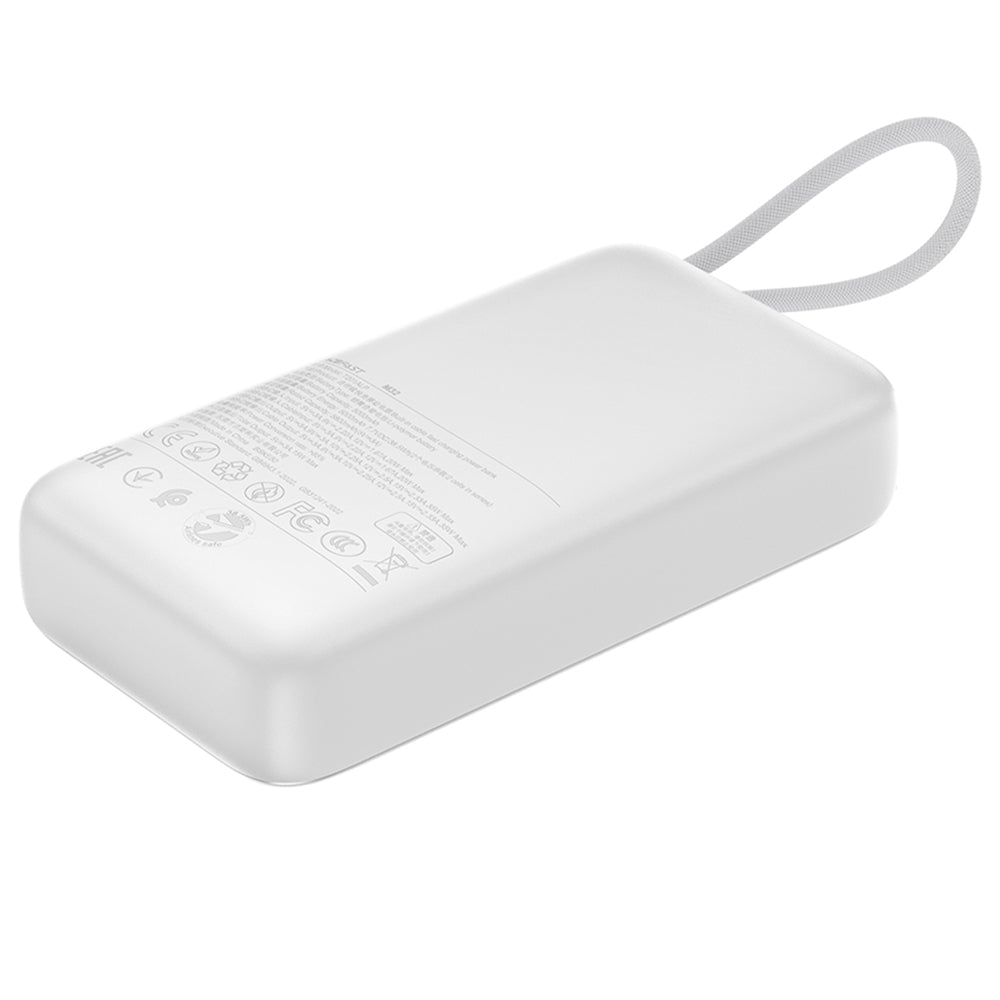 Spoljna baterija Acefast M32, 10000mAh, 35W, PD, 2 x USB-C, Srebrna