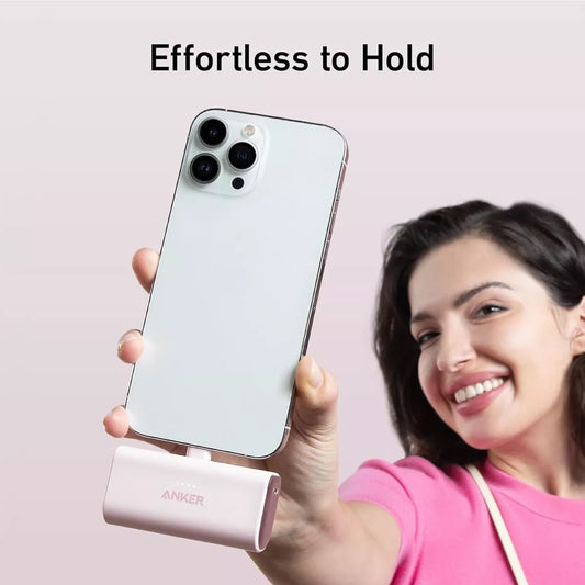 Spoljna baterija Anker Nano, 5000mAh, 12W, 1 x Lightning, Bela A1645G21