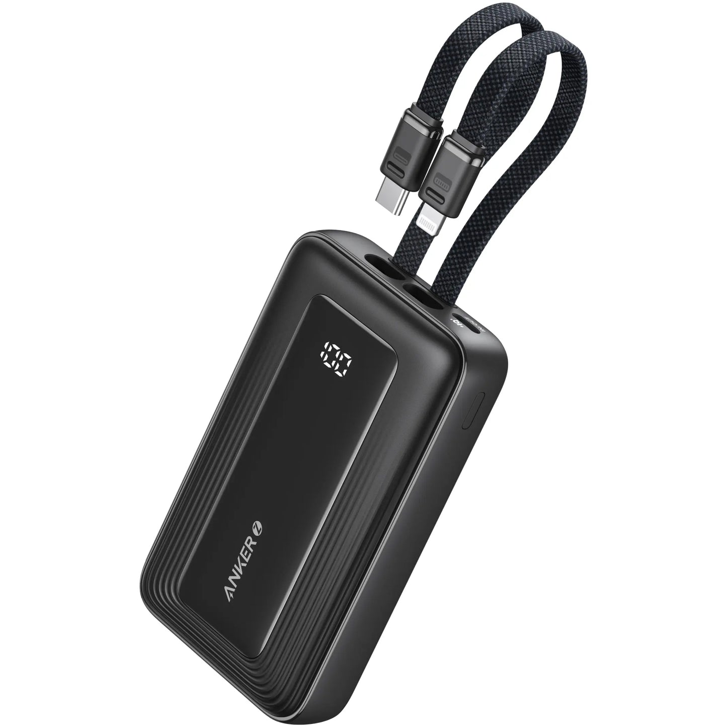 Spoljna baterija Anker PowerCore, 20000mAh, 30W, QC + PD, 1 x Lightning - 1 x USB-A - 2 x USB-C, Crna A1681G11