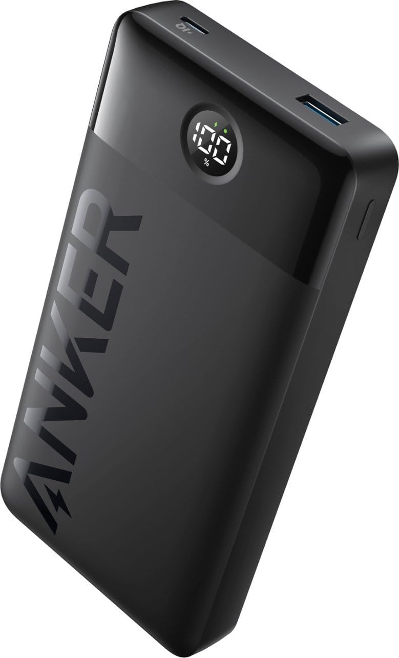 Eksterna baterija Anker PowerCore 326, 20000mAh, 15W, 1 x USB-A - 1 x USB-C, Crna A1367G11