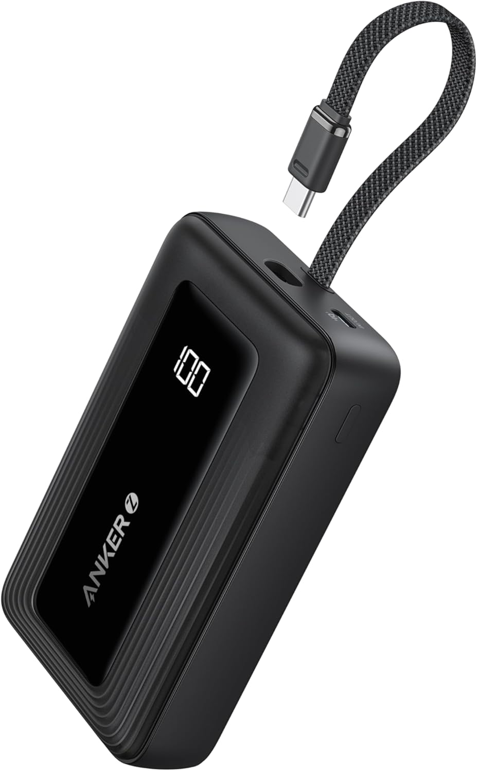Eksterna baterija Anker Zolo, 20000mAh, 30W, QC + PD, 1 x USB-A - 2 x USB-C, Crna A1689011
