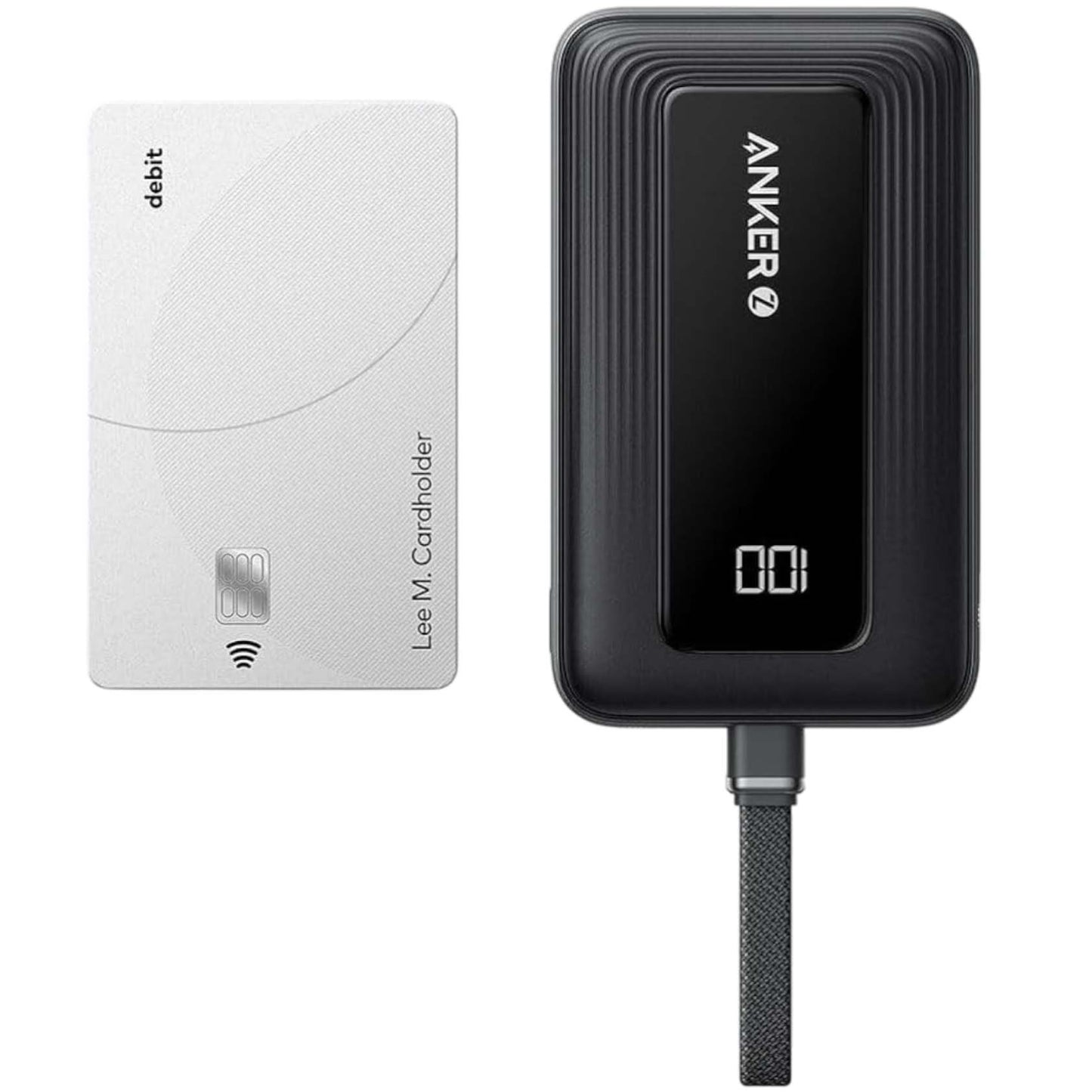 Spoljna baterija Anker Zolo, 10000mAh, 30W, QC + PD, 1 x USB-A - 2 x USB-C, Crna A1688H11