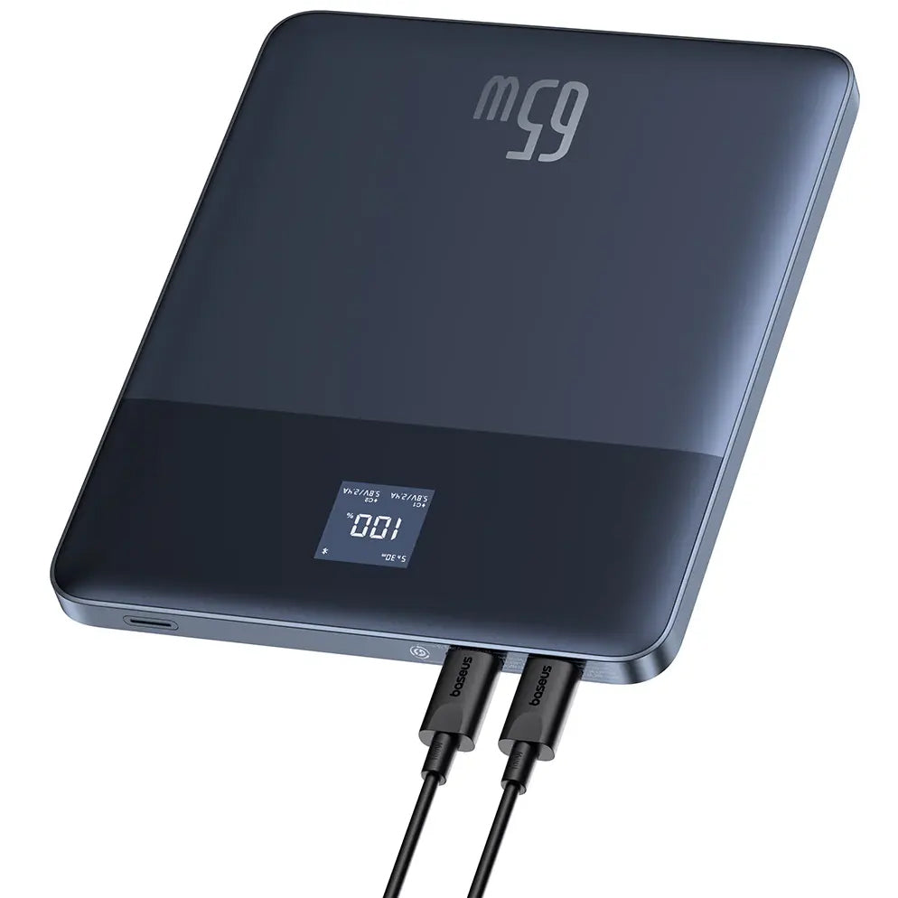 Spoljna baterija Baseus Blade 2, 12000mAh, 65W, PD, 2 x USB-C, Plava P10063801323-00
