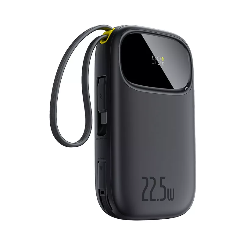 Eksterna baterija Baseus EnerFill FC31, 20000mAh, 22.5W, QC + PD, 1 x Lightning - 1 x USB-A - 2 x USB-C, Crna P10082107123-00