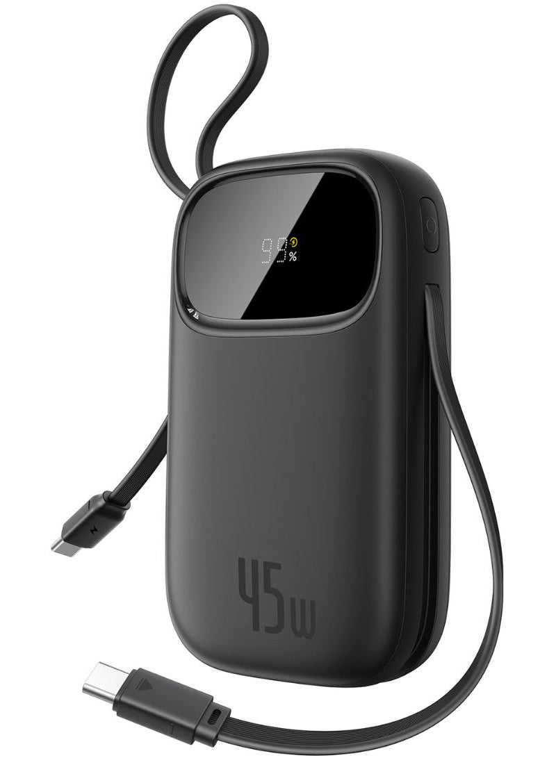 Eksterna baterija Baseus EnerFill FC31 Qpow 3, 10000mAh, 45W, QC + PD, 1 x USB-A - 3 x USB-C, Crna P10082102123-00