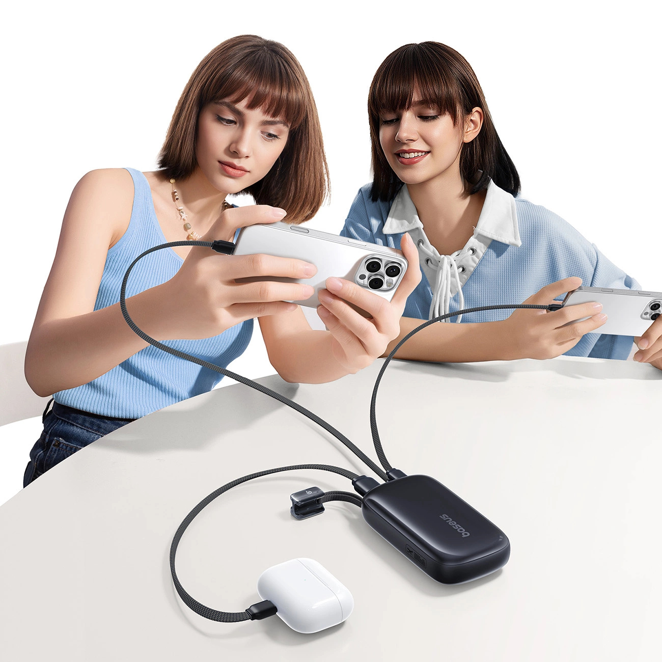 Spoljna baterija Baseus EnerFill FC21 QPow 3 Ultra, 10000mAh, 22.5W, QC + PD, 1 x USB-A - 1 x USB-C, Crna