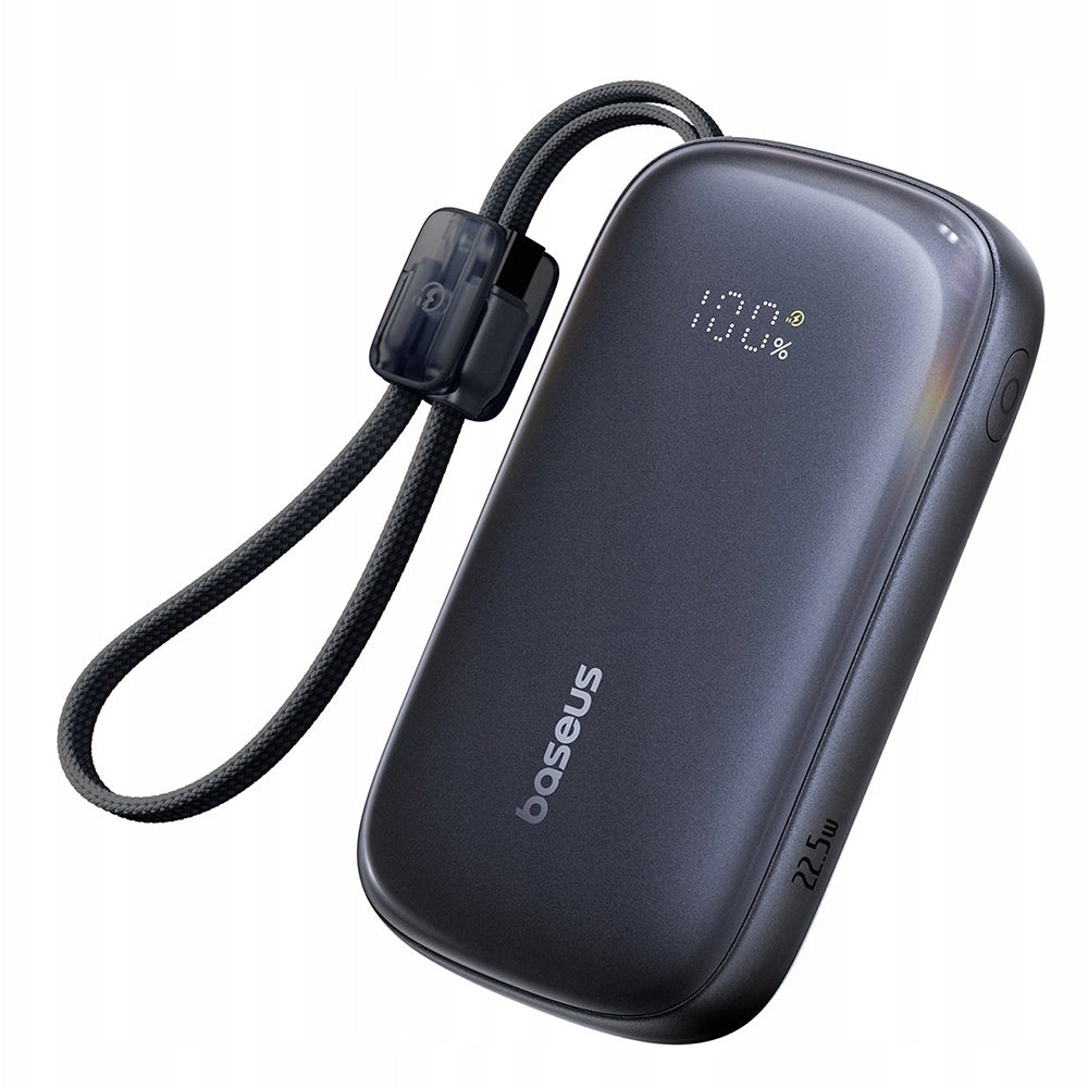 Spoljna baterija Baseus EnerFill FC21 Qpow 3 Ultra, 20000mAh, 22.5W, QC + PD, 1 x USB-A - 1 x USB-C, Crna E0027M00