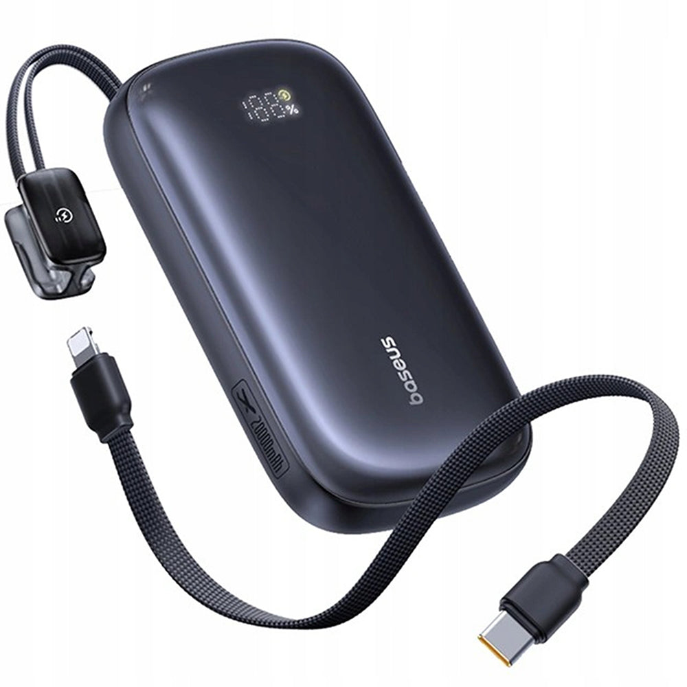 Spoljna baterija Baseus EnerFill FC21 Qpow 3 Ultra, 20000mAh, 22.5W, QC + PD, 1 x USB-A - 1 x USB-C, Crna E0027M00