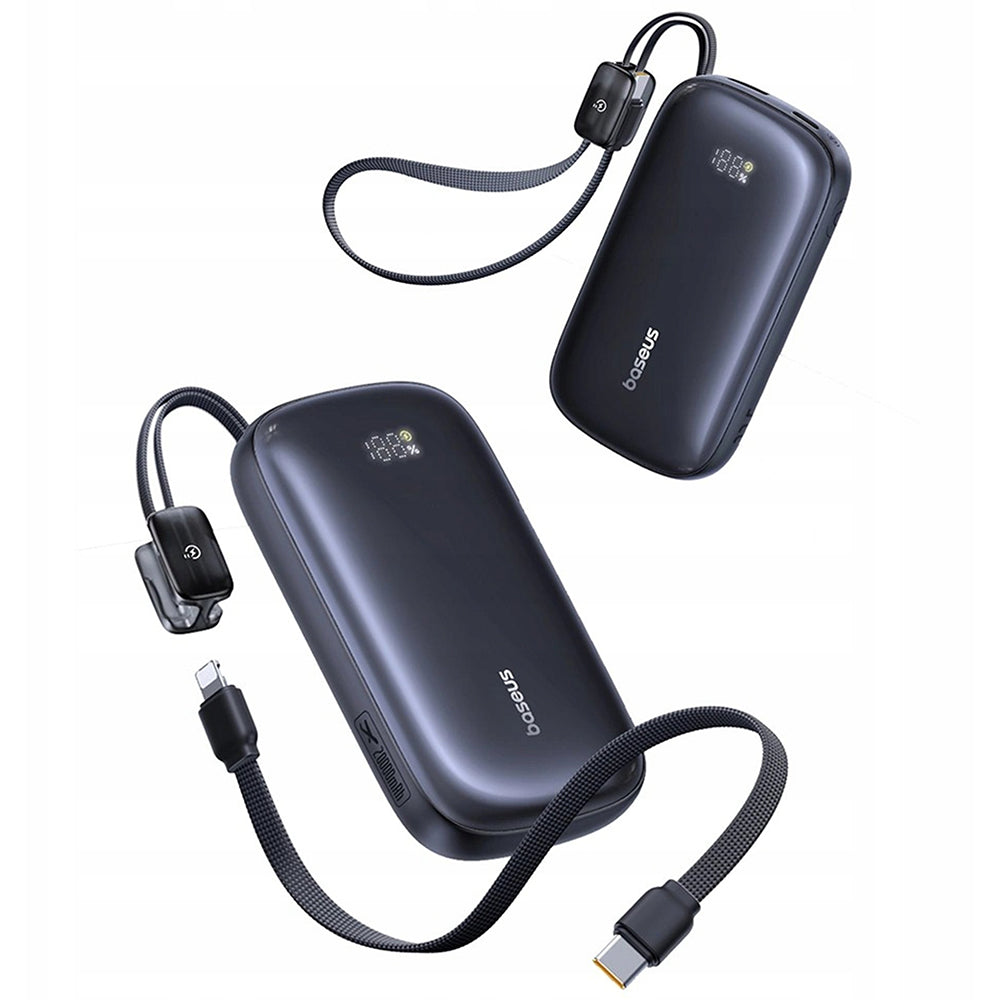 Spoljna baterija Baseus EnerFill FC21 Qpow 3 Ultra, 20000mAh, 22.5W, QC + PD, 1 x USB-A - 1 x USB-C, Crna E0027M00