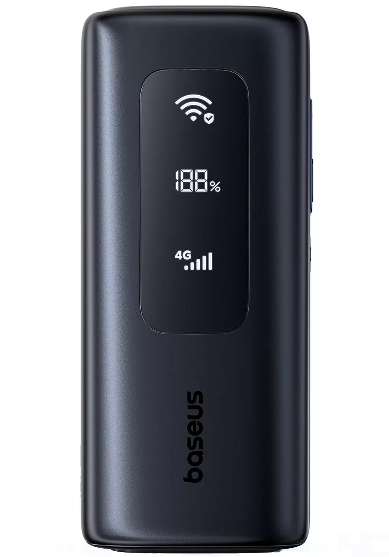 Eksterna baterija Baseus EnerGeek GX11, 20000mAh, 67W, QC + PD, 1 x USB-A - 2 x USB-C, Crna E0025701