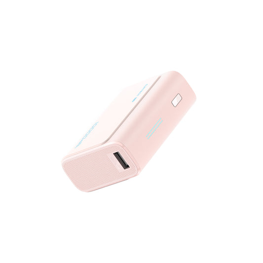 Eksterna baterija Cuktech CP13, 10000mAh, 30W, QC + PD, 1 x USB-A - 1 x USB-C, Roze CUK0PB100DPK