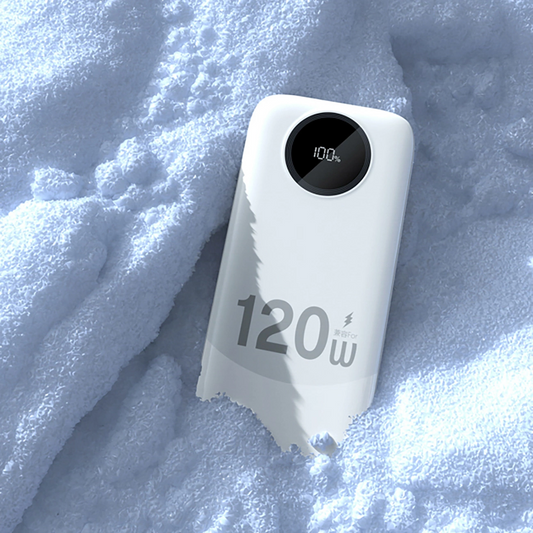 Spoljna baterija Dudao K13, 10000mAh, 120W, QC + PD, 1 x Lightning - 1 x USB-A - 2 x USB-C, Bela