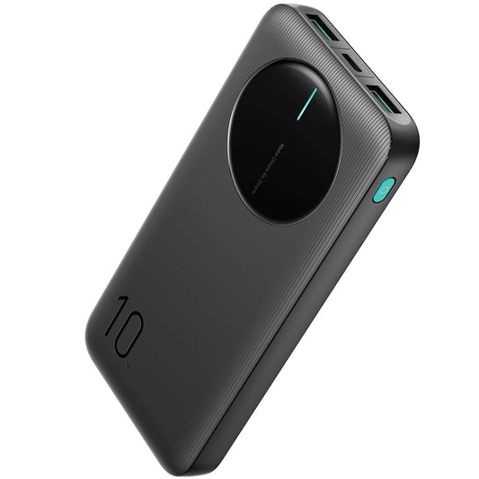 Eksterna baterija Joyroom JR-PBF12, 10000mAh, 12W, 1 x USB-C - 2 x USB-A, Crna