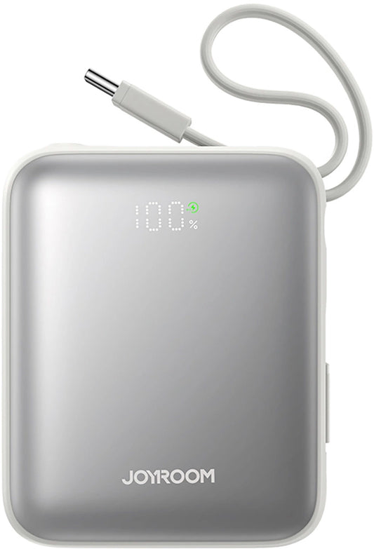 Spoljna baterija Joyroom JR-PBF27, 10000mAh, 22.5W, PD, 1 x Lightning - 2 x USB-C, Bela