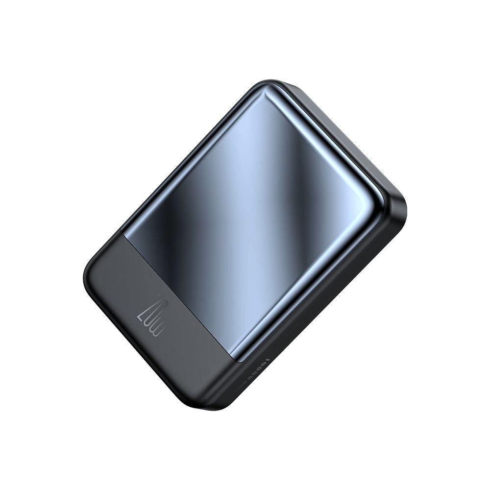 Spoljna bežična baterija McDodo MC-4261 Ambilight, 10000mAh, 20W, PD + FQI, 1 x QI - 1 x USB-C, Crna