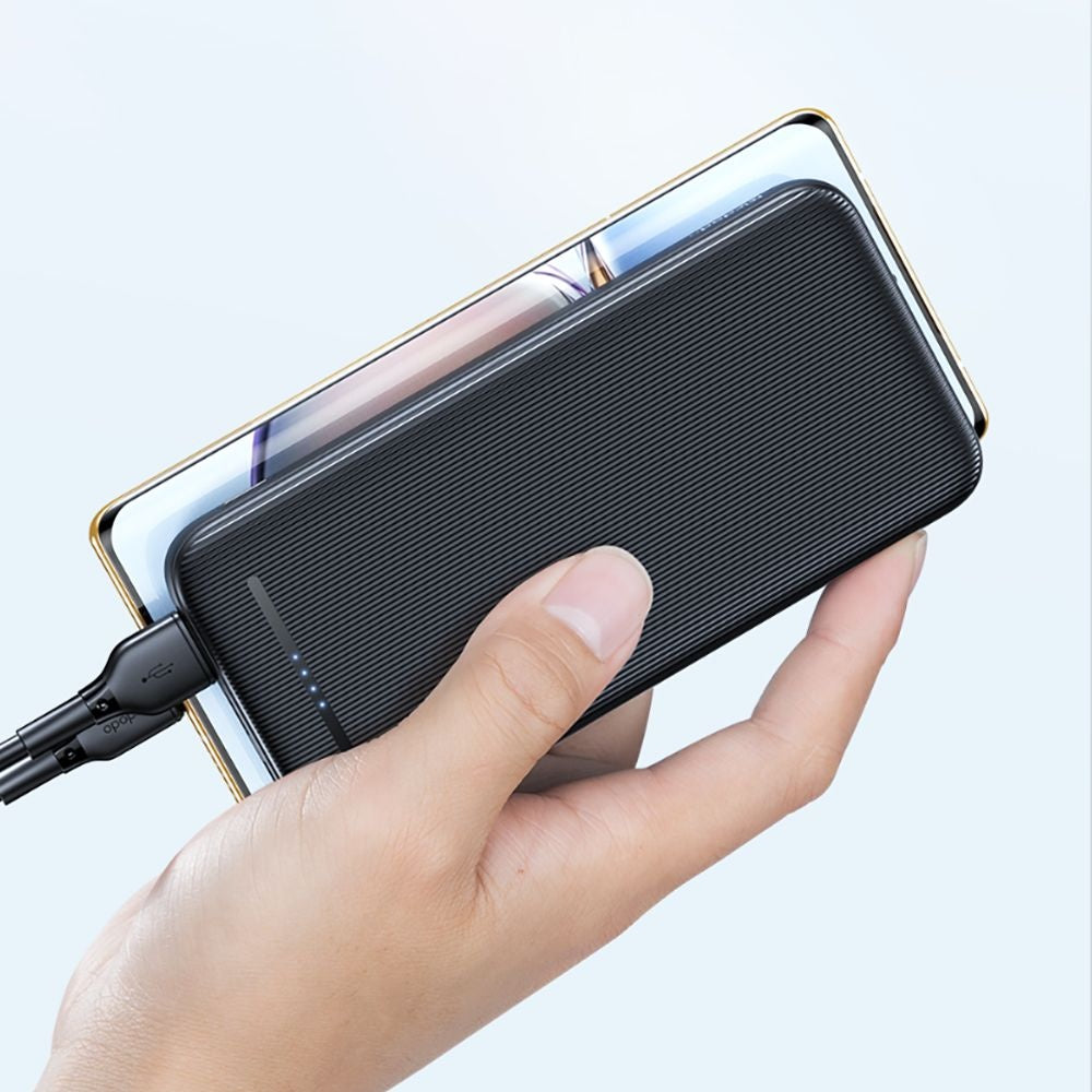 Eksterna baterija McDodo MC-4631 Online, 10000mAh, 10W, 2 x USB-A - 1 x USB-C, Crna