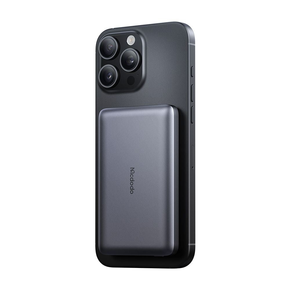 Eksterna baterija Wireless McDodo MC-4651 Meta, 10000mAh, 20W, PD + FQI, 1 x QI - 1 x USB-C, Crna