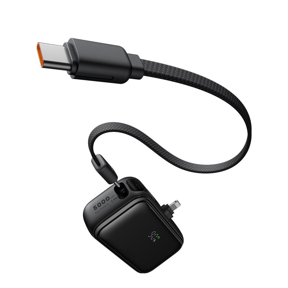 Eksterna baterija McDodo MC-7800 Freekit, 5000mAh, 22.5W, PD, 1 x Lightning - 2 x USB-C, Crna