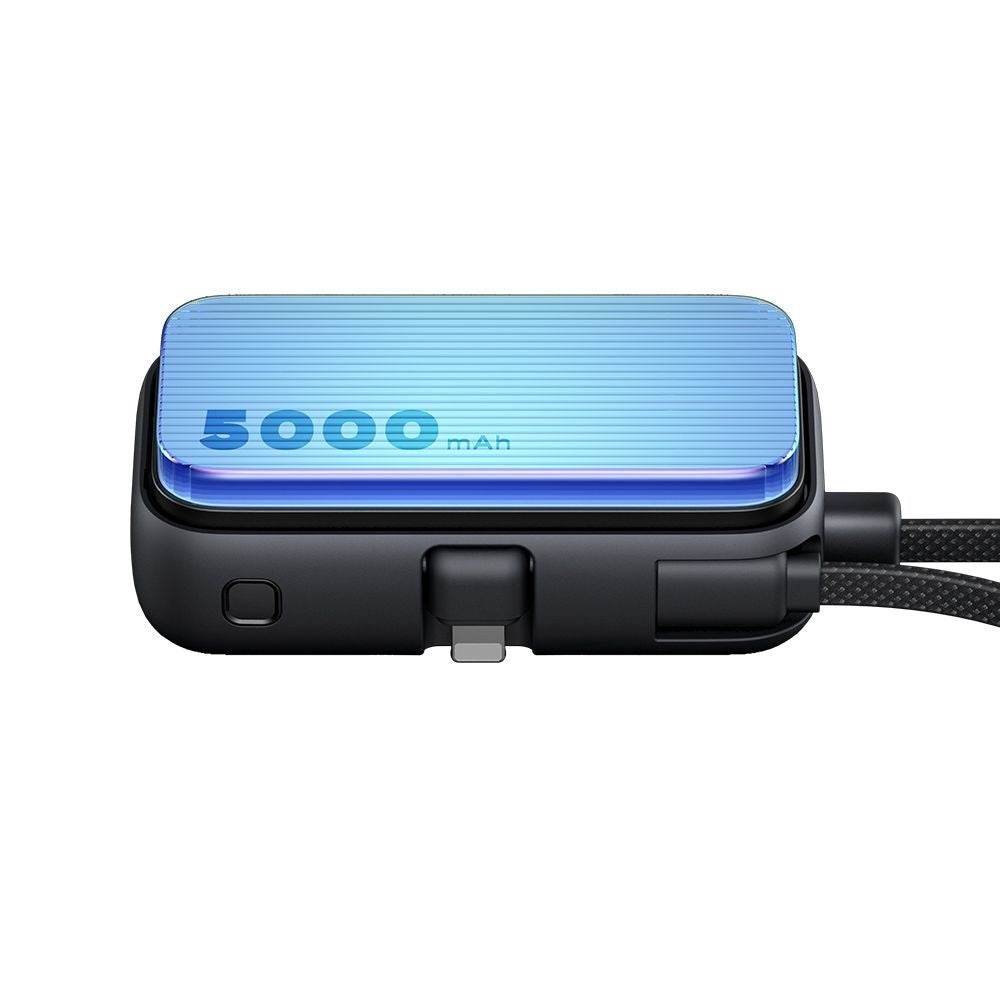 Eksterna baterija McDodo MC-7800 Freekit, 5000mAh, 22.5W, PD, 1 x Lightning - 2 x USB-C, Crna
