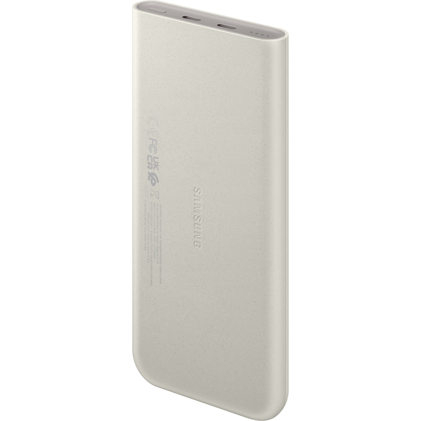 Spoljna baterija Samsung, 10000mAh, 25W, PD, 2 x USB-C, Bež EB-P3400XUEGEU