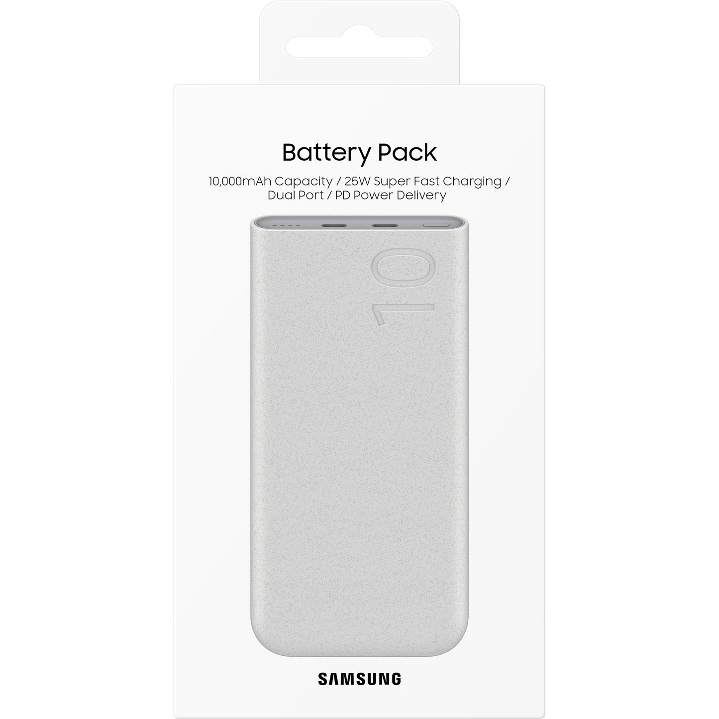 Spoljna baterija Samsung, 10000mAh, 25W, PD, 2 x USB-C, Bež EB-P3400XUEGEU