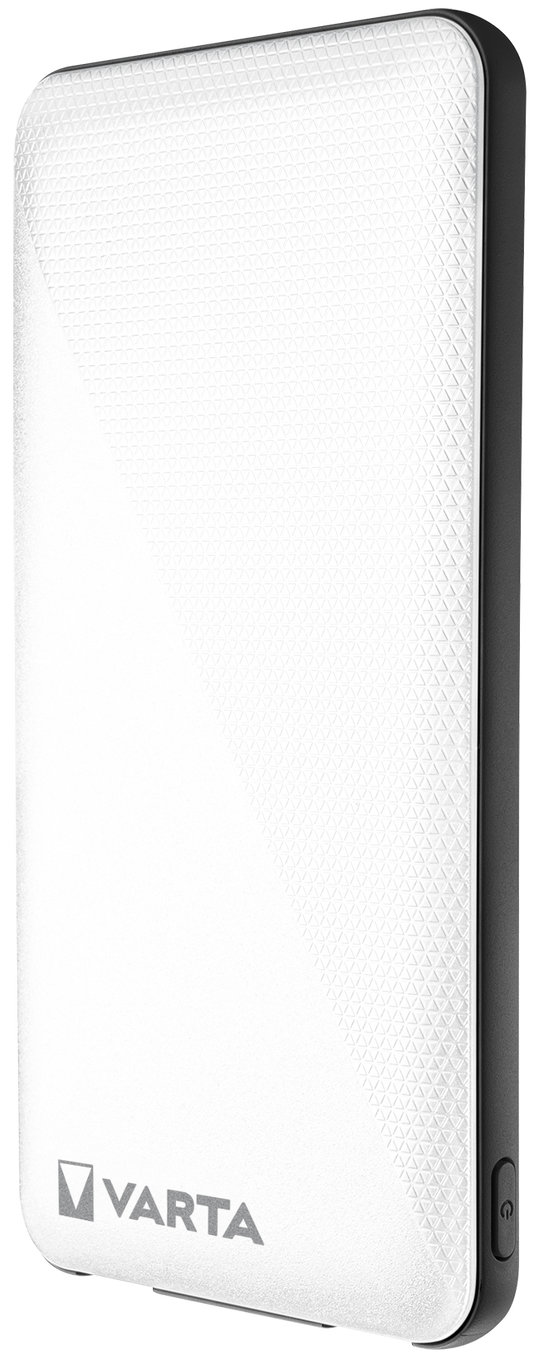 Eksterna baterija Varta Energy, 5000mAh, 15W, 1 x USB-C - 2 x USB-A, Bela