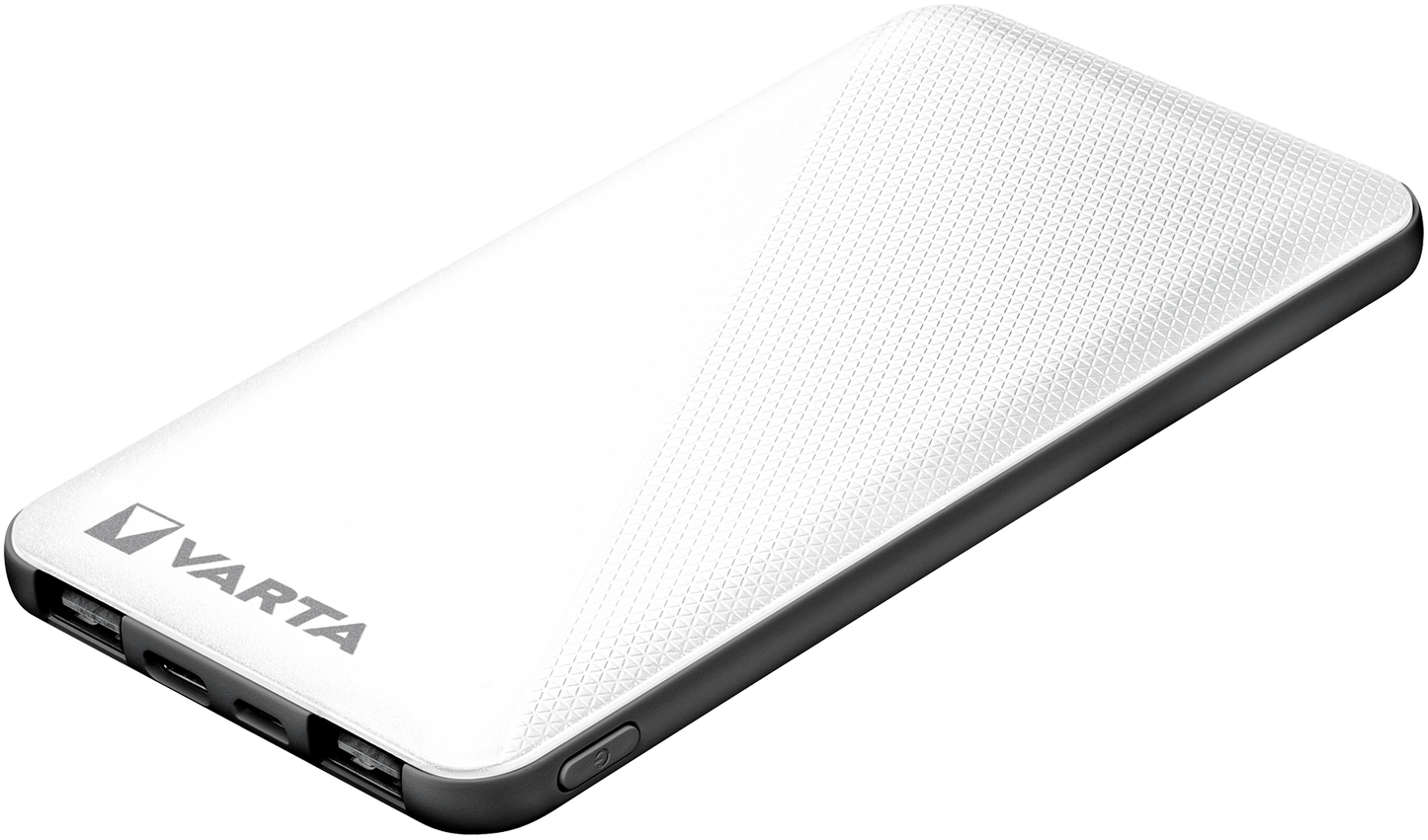 Eksterna baterija Varta Energy, 5000mAh, 15W, 1 x USB-C - 2 x USB-A, Bela