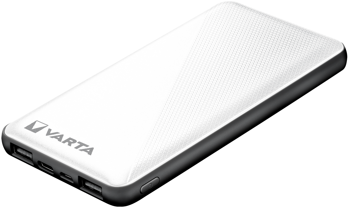 Eksterna baterija Varta Energy, 10000mAh, 15W, 1 x USB-C - 2 x USB-A, Bela