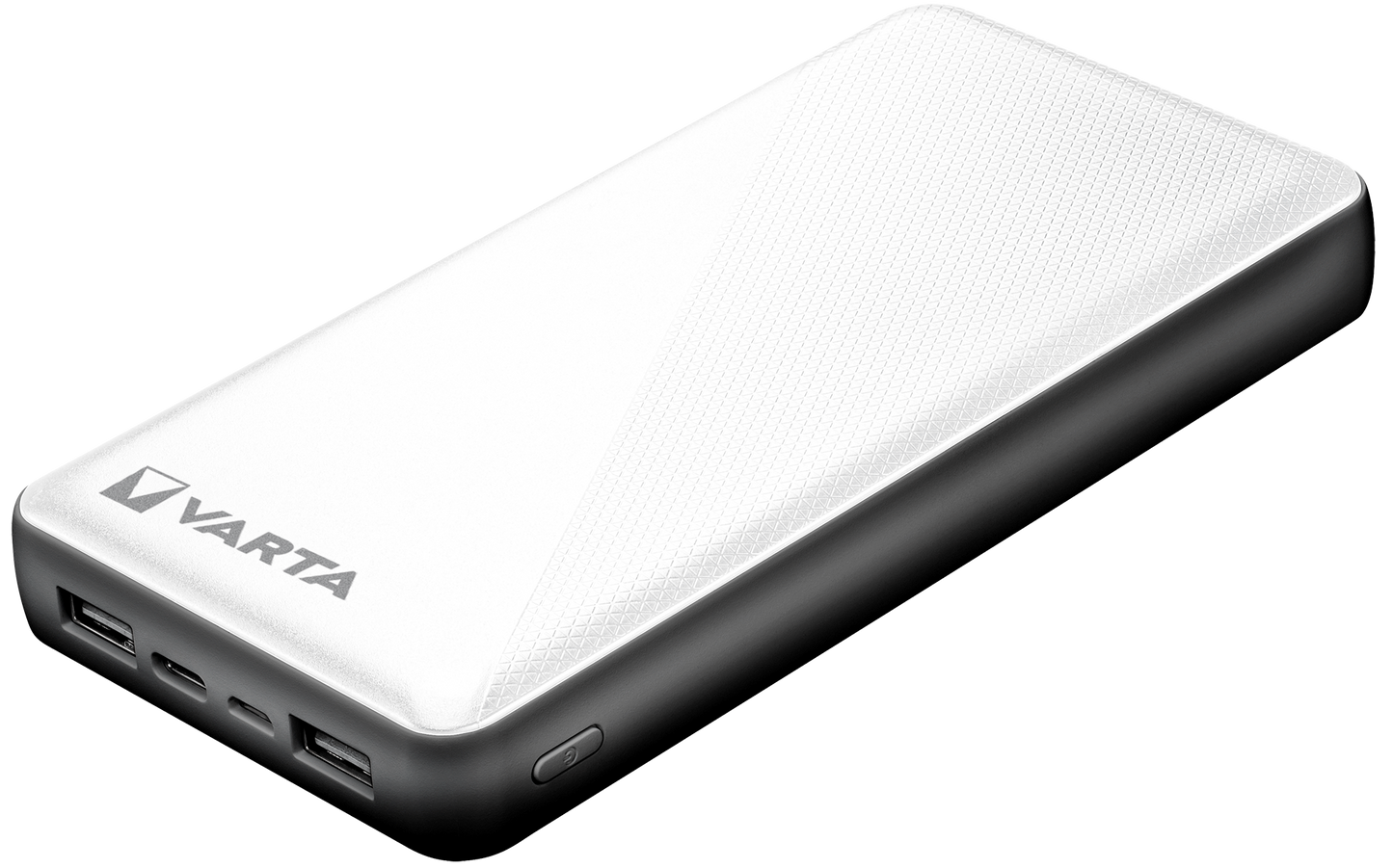 Eksterna baterija Varta Energy, 20000mAh, 15W, 1 x USB-C - 2 x USB-A, Bela