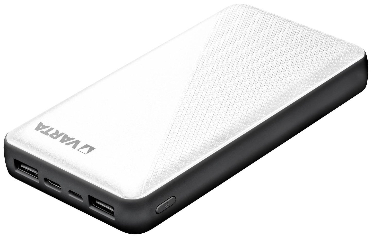 Eksterna baterija Varta Energy, 15000mAh, 15W, 1 x USB-C - 2 x USB-A, Bela