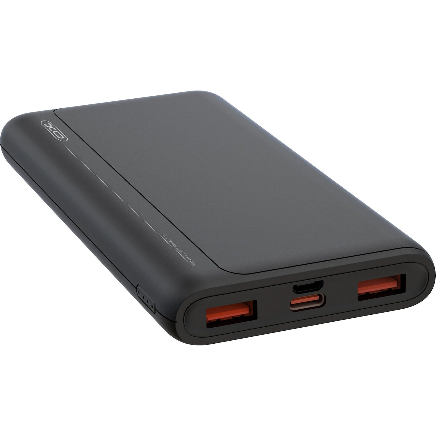 Spoljna baterija XO Design PR127, 20000mAh, 22.5W, QC + PD, 1 x USB-C - 2 x USB-A, Crna