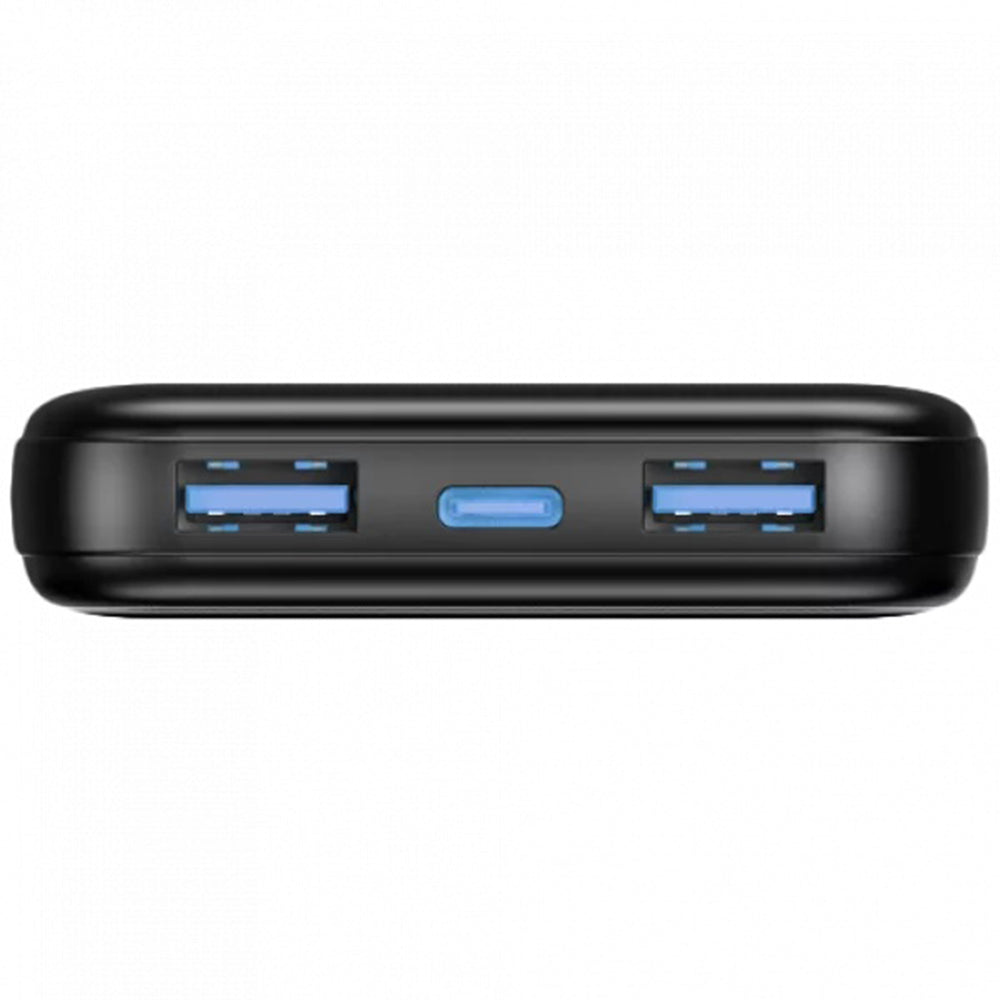 Eksterna baterija Proove Illuminator 2, 10000mAh, 22.5W, QC + PD, 2 x USB-A - 1 x USB-C, Crna PBIP10212201