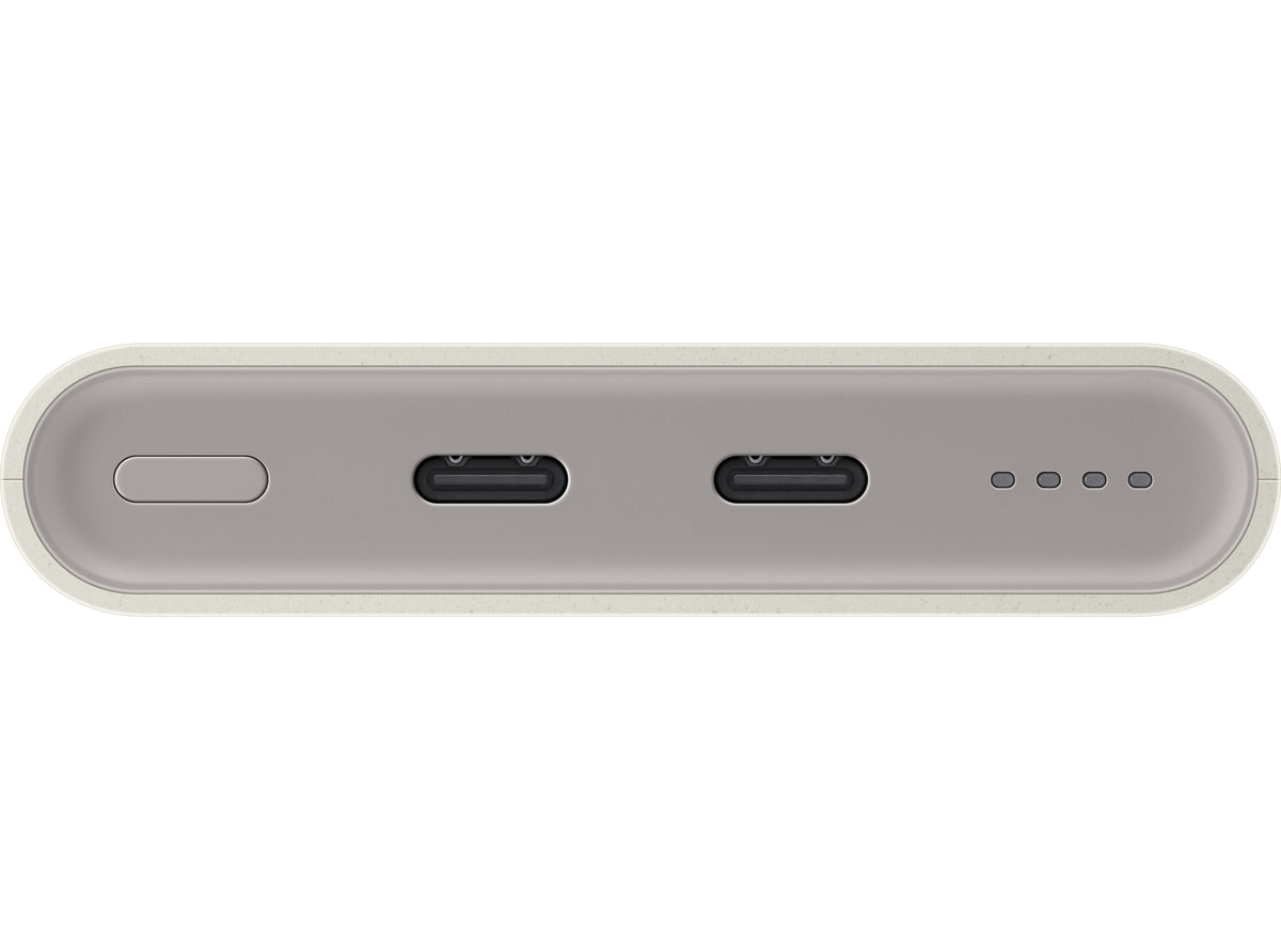 Samsung Eksterna Baterija, 10000mAh, 25W, PD, 2 x USB-C, Bež, Refabrikovana EB-P3400XUEGEU