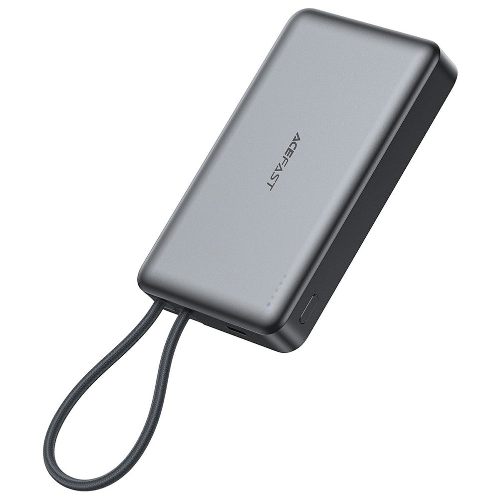Baterija Eksterna Wireless Acefast M18, 10000mAh, 22.5W, PD + FQI, 1 x QI - 2 x USB-C, Crna