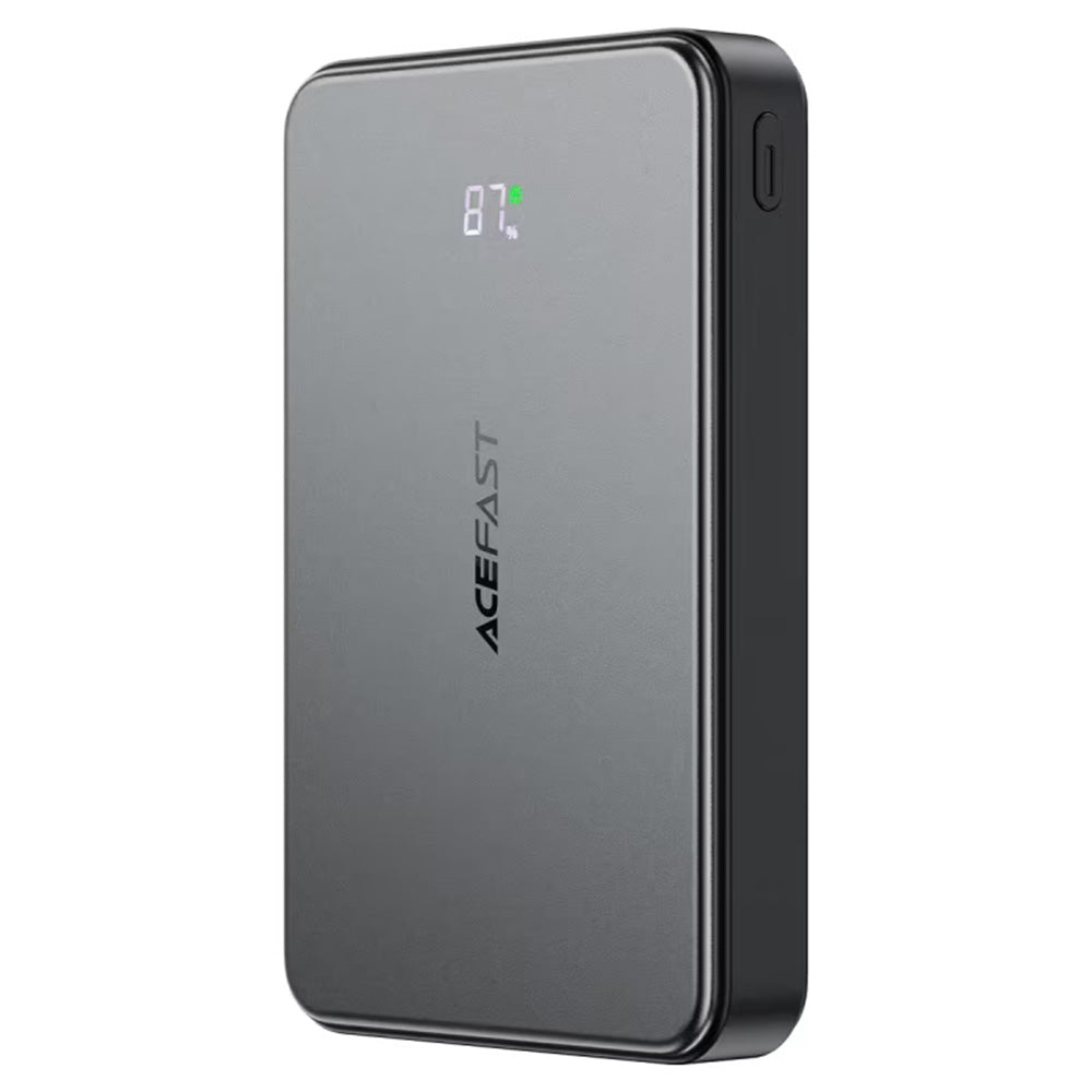 Spoljna baterija Wireless Acefast M31, 10000mAh, 22.5W, QC + PD + FQI, 1 x QI - 1 x USB-A - 2 x USB-C, Crna