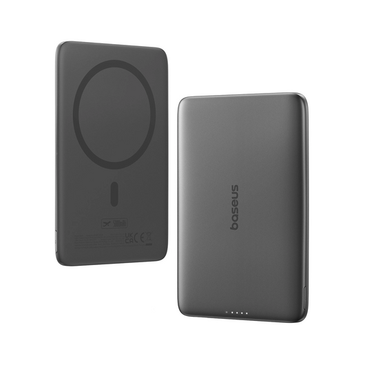 Spoljna bežična baterija Baseus PicoGo AM41, 5000mAh, 20W, PD + FQI, 1 x QI - 1 x USB-C, Crna