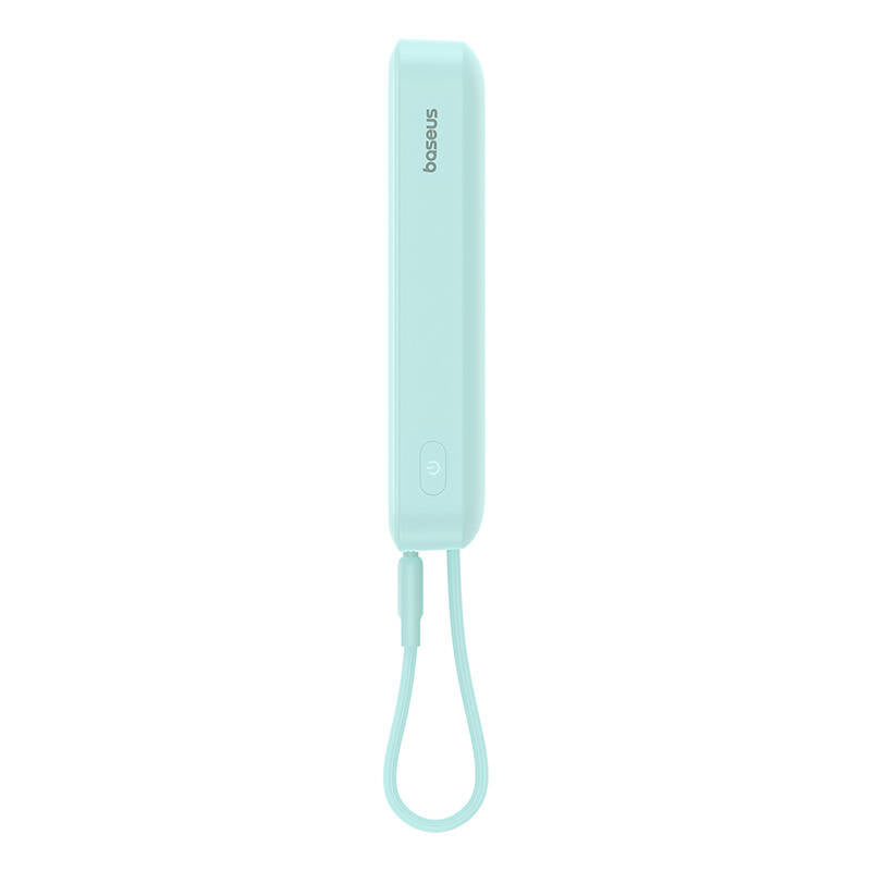 Spoljna bežična baterija Baseus Magnetic Mini, 10000mAh, 30W, PD + FQI, 1 x Lightning - 1 x QI - 1 x USB-C, Plava P1002210B333-00