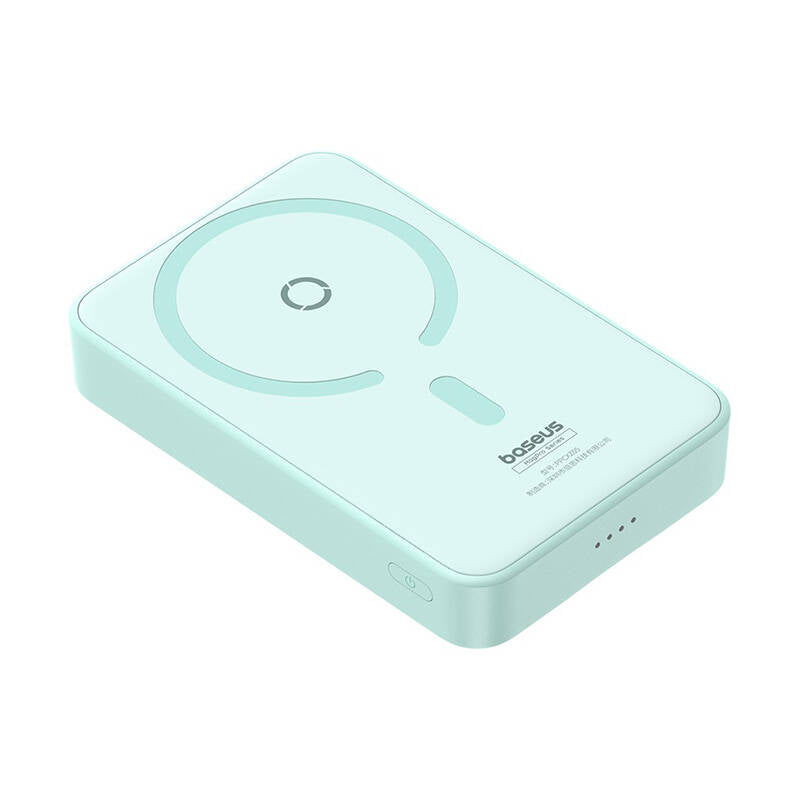 Spoljna bežična baterija Baseus MagPro PPCXZ05, 5000mAh, 20W, PD + FQI, 1 x QI - 1 x USB-C, Zelena P10064101333-00
