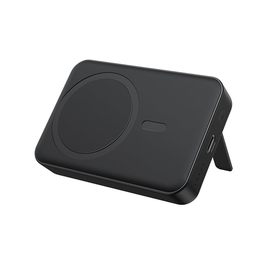 Eksterna baterija Wireless BWOO BO-P59, 10000mAh, 20W, PD + FQI, 1 x QI - 1 x USB-C, Crna