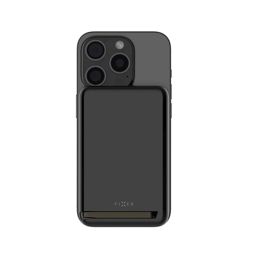 Spoljna bežična baterija Fixed MagZen 10 Pro, 10000mAh, 30W, PD + FQI, 1 x QI - 1 x USB-C, Crna